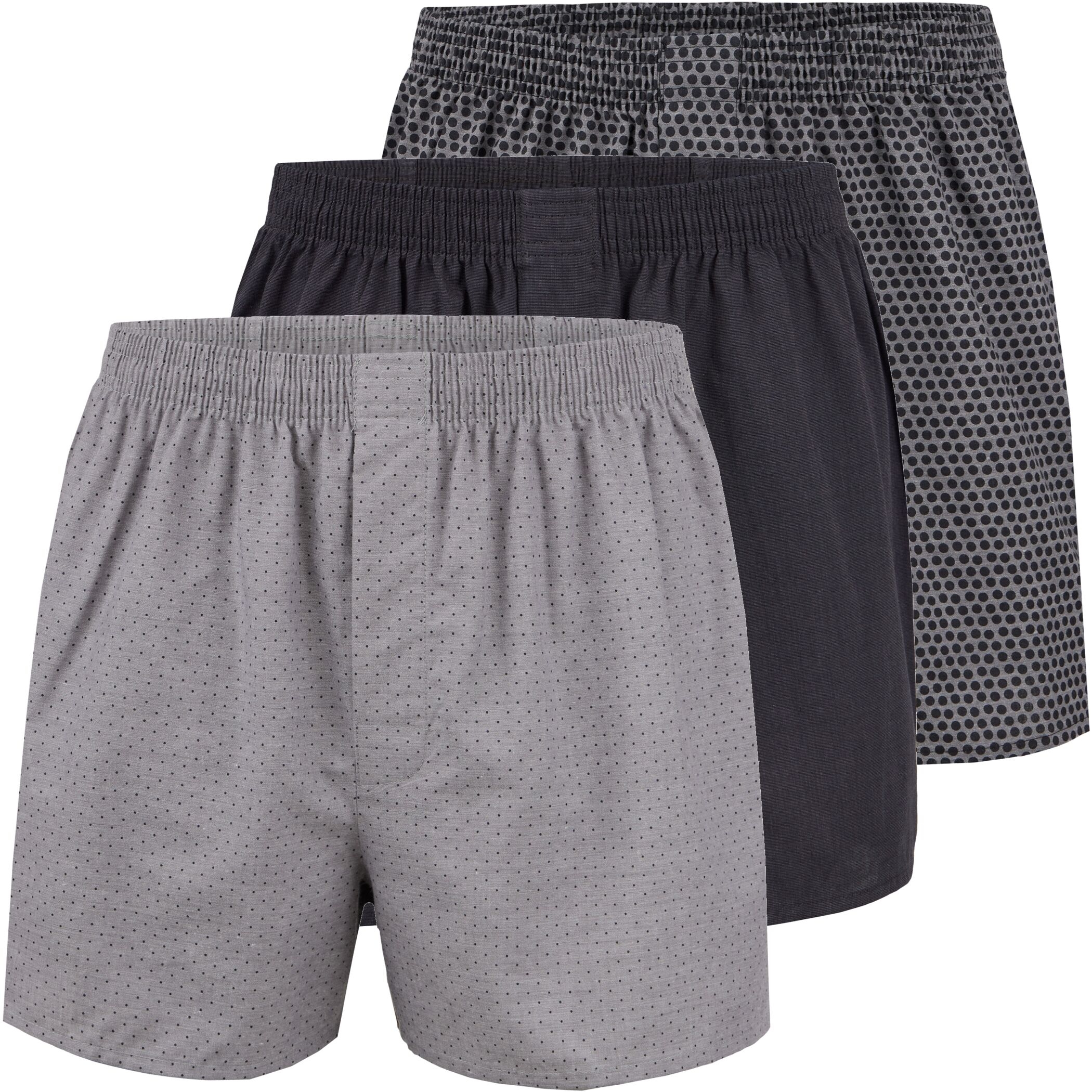 City Life Boxershorts 3er Pack Herren D4