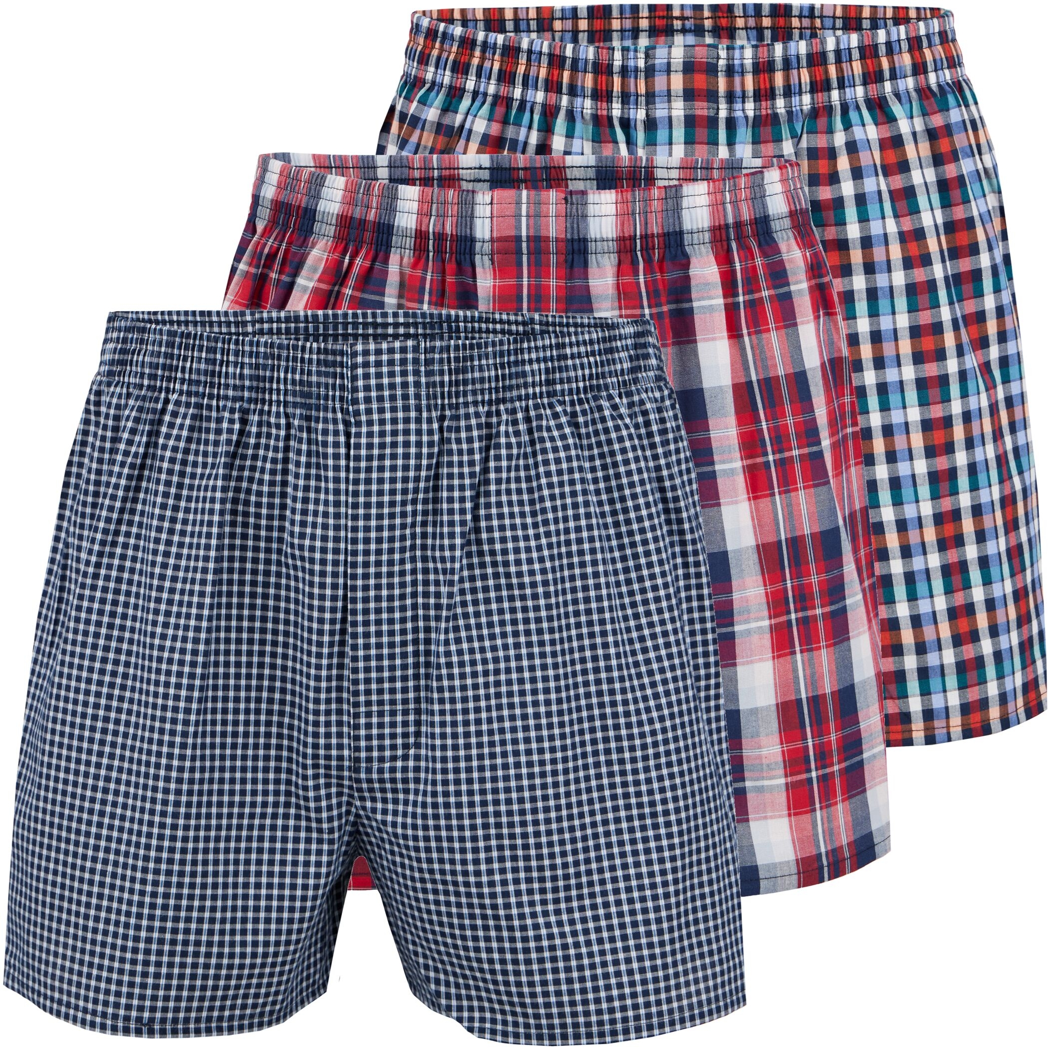 City Life Boxershorts 3er Pack Herren D3