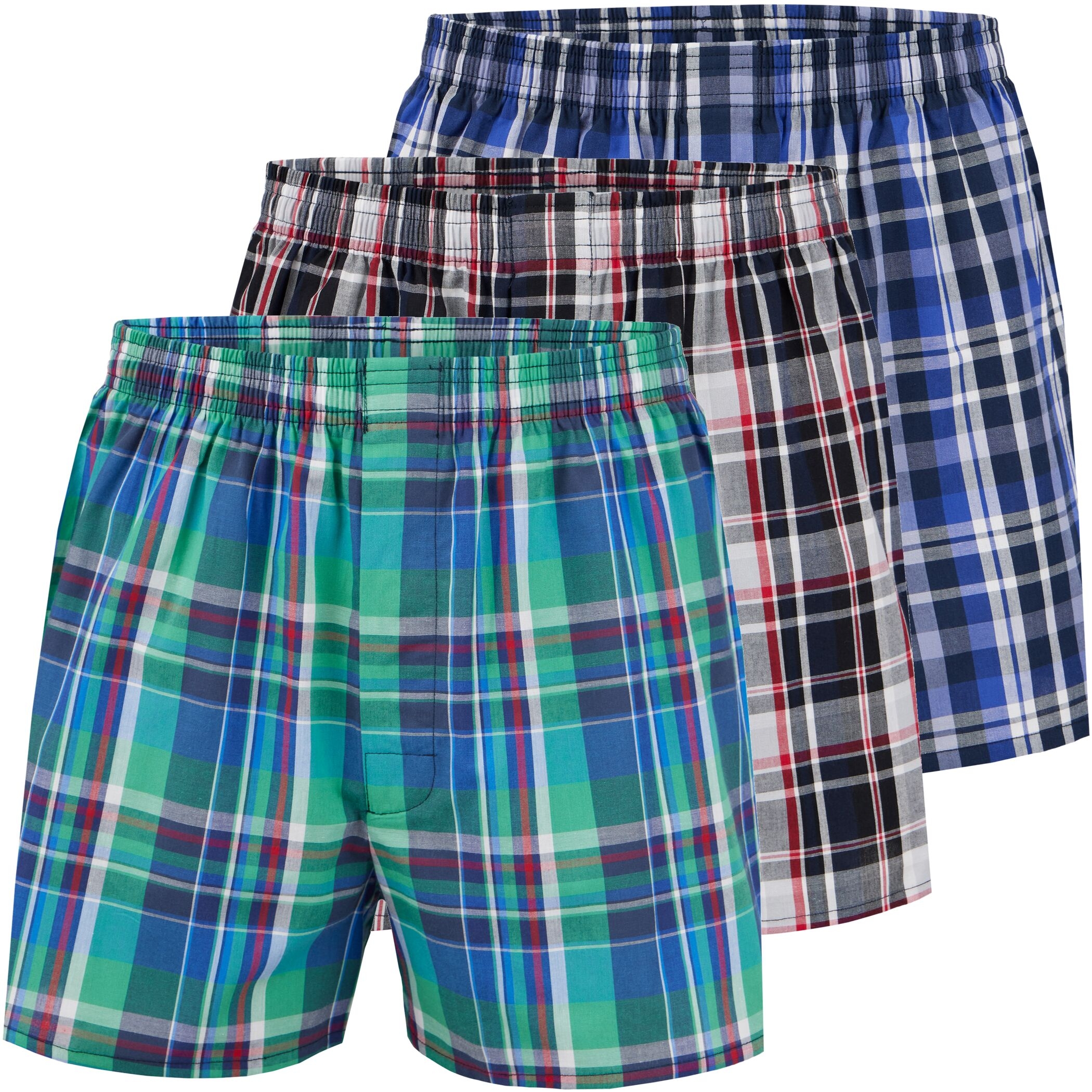City Life Boxershorts 3er Pack Herren D9