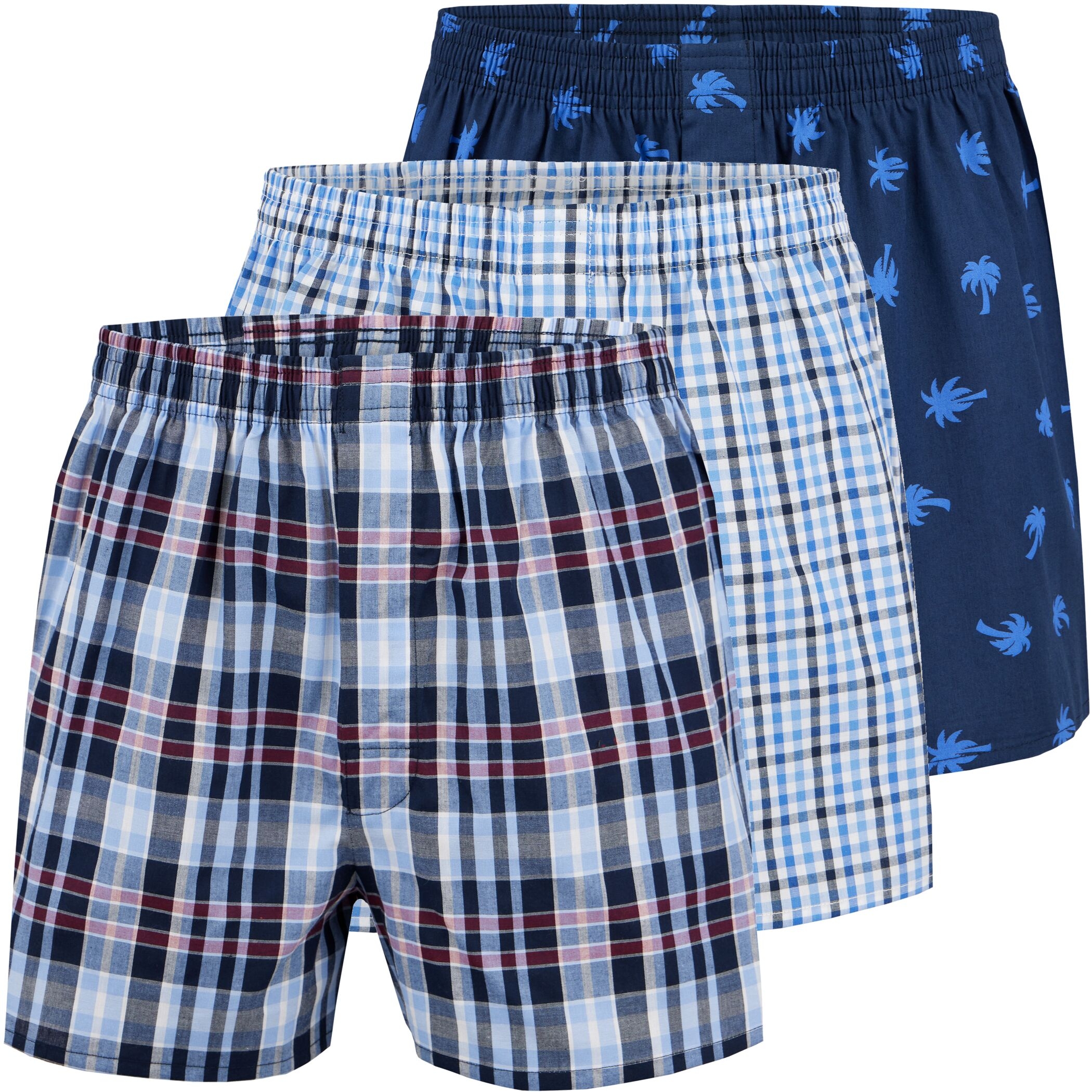 City Life Boxershorts 3er Pack Herren D2